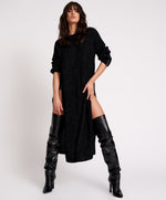 Le Freak Zip Up Maxi Knit Dress