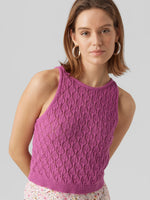 Αμάνικο crochet top