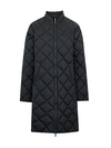 Quilted coat with Montgo scarf