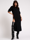 Le Freak Zip Up Maxi Knit Dress