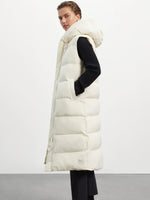 Long puffer vest Page