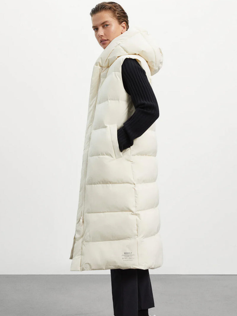 Long puffer vest Page