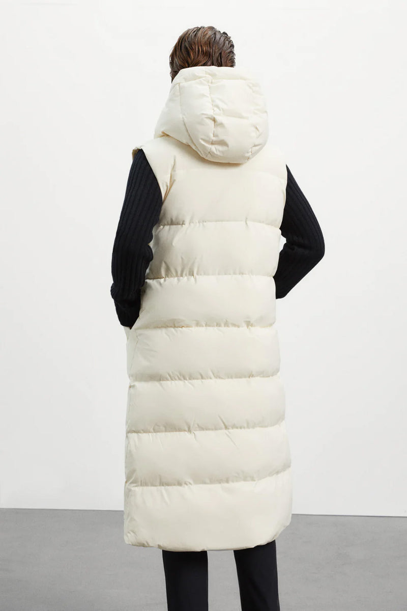 Long puffer vest Page