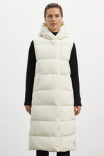 Long puffer vest Page