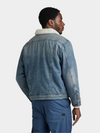 Denim μπουφάν Utility Flap Pocket Sherpa