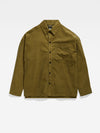 Boxy Fit corduroy overshirt