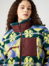 Sherpa jacket with print