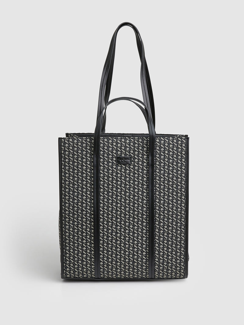 Τσάντα tote Macy jacquard