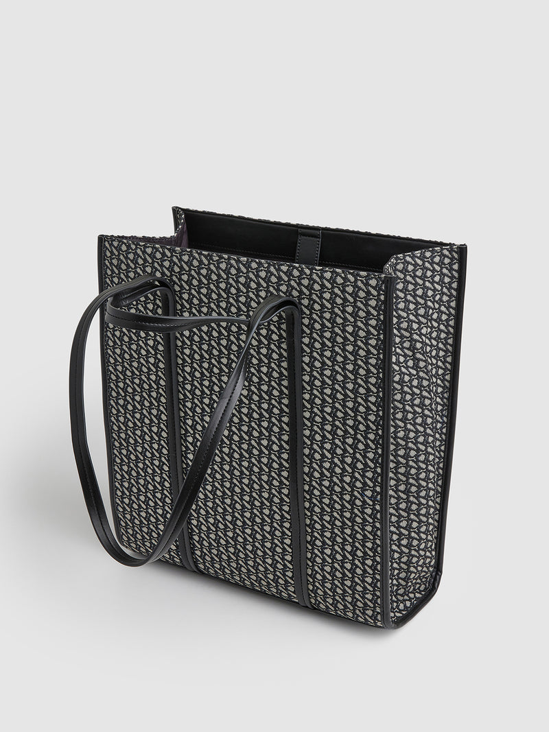 Τσάντα tote Macy jacquard