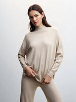 Sweater with side-slit