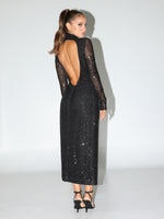 Sequin maxi dress