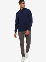 Quarter zip sweater