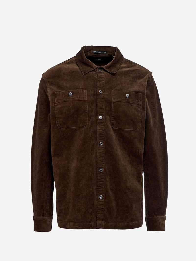 Corduroy overshirt